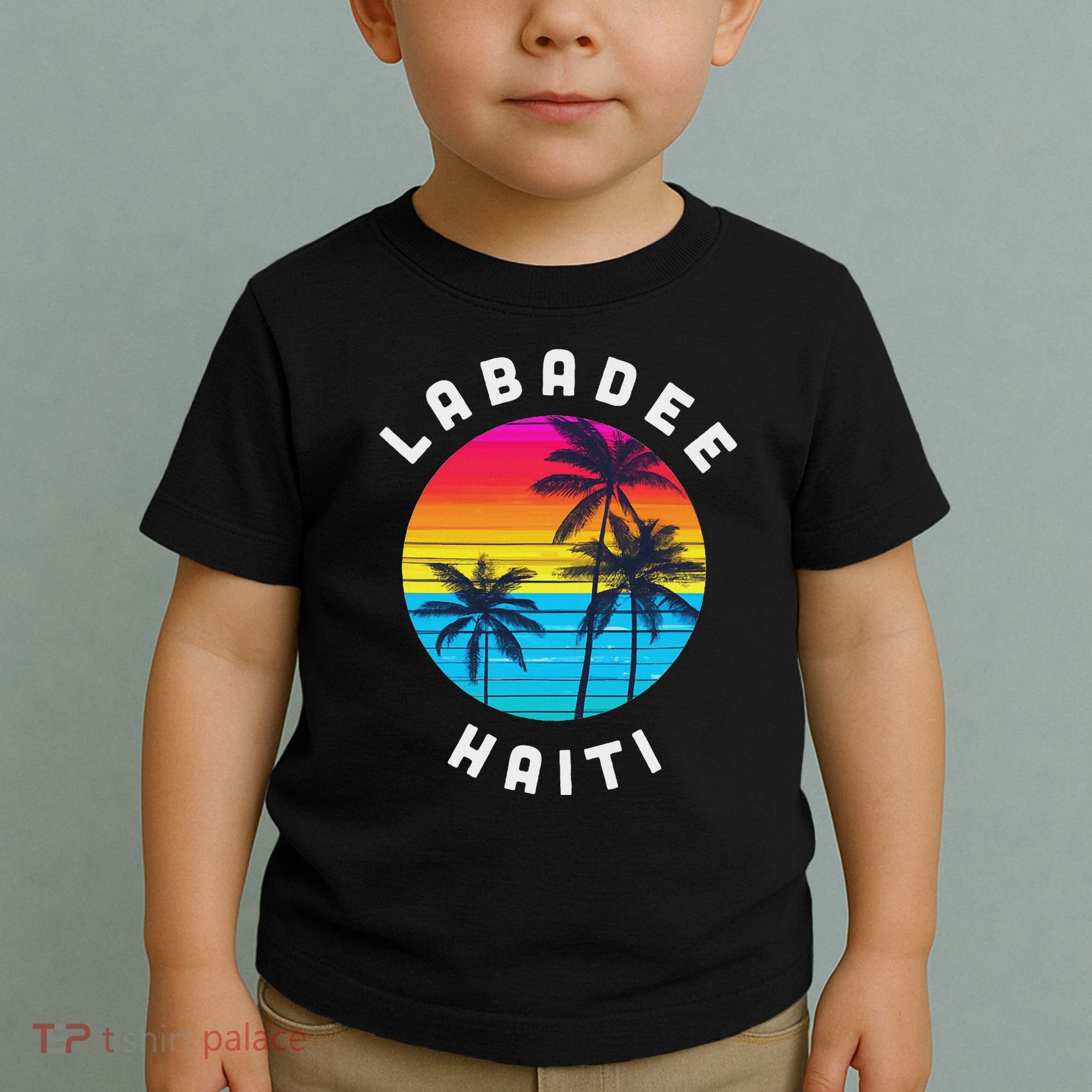 Labadee Haiti Vacation Souvenir Sunset Beach Toddler T-Shirt