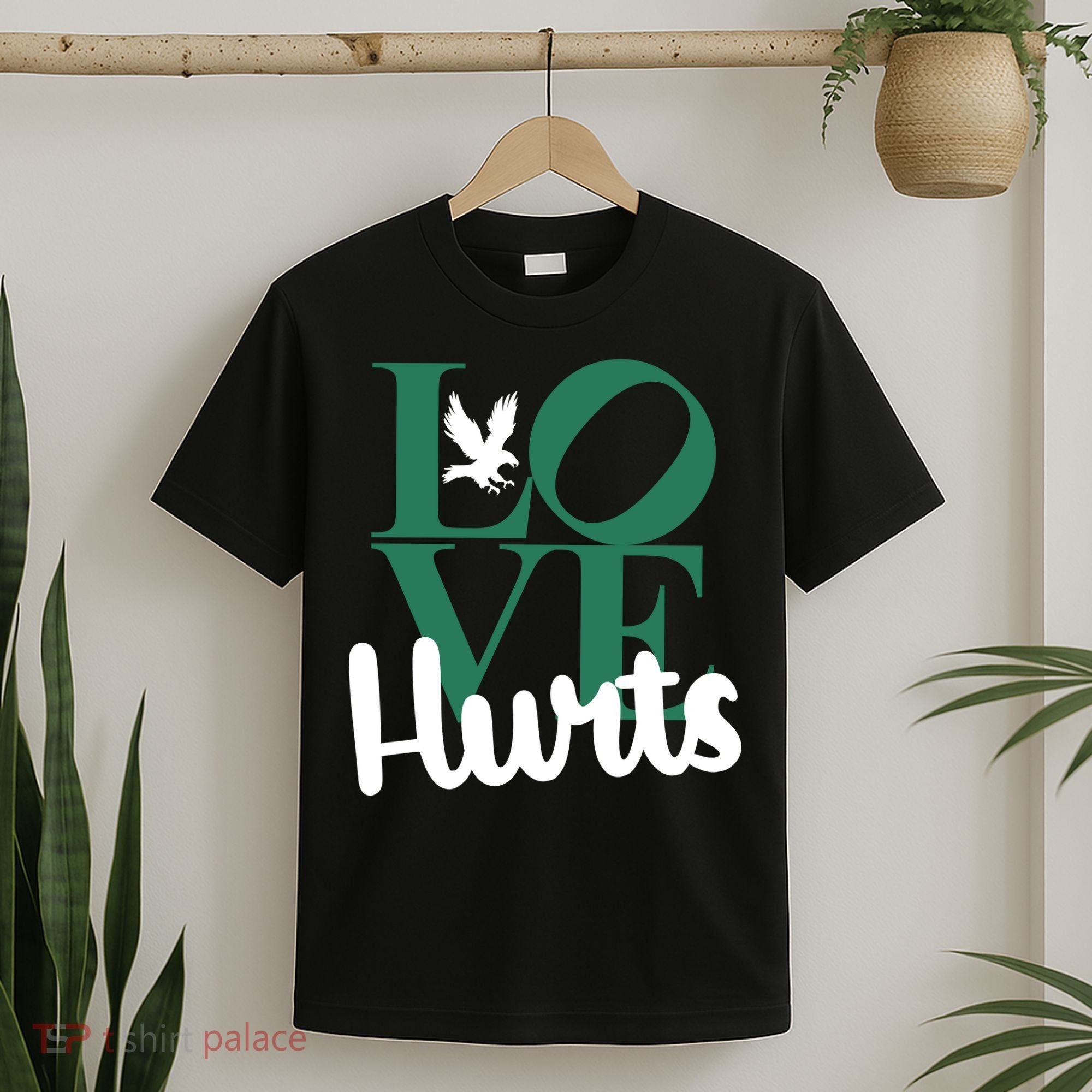 Love Hurts Vintage Philly Hurts So Good Eagles Fan T-Shirt