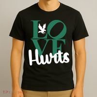 Love Hurts Vintage Philly Hurts So Good Eagles Fan T-Shirt thumb 3
