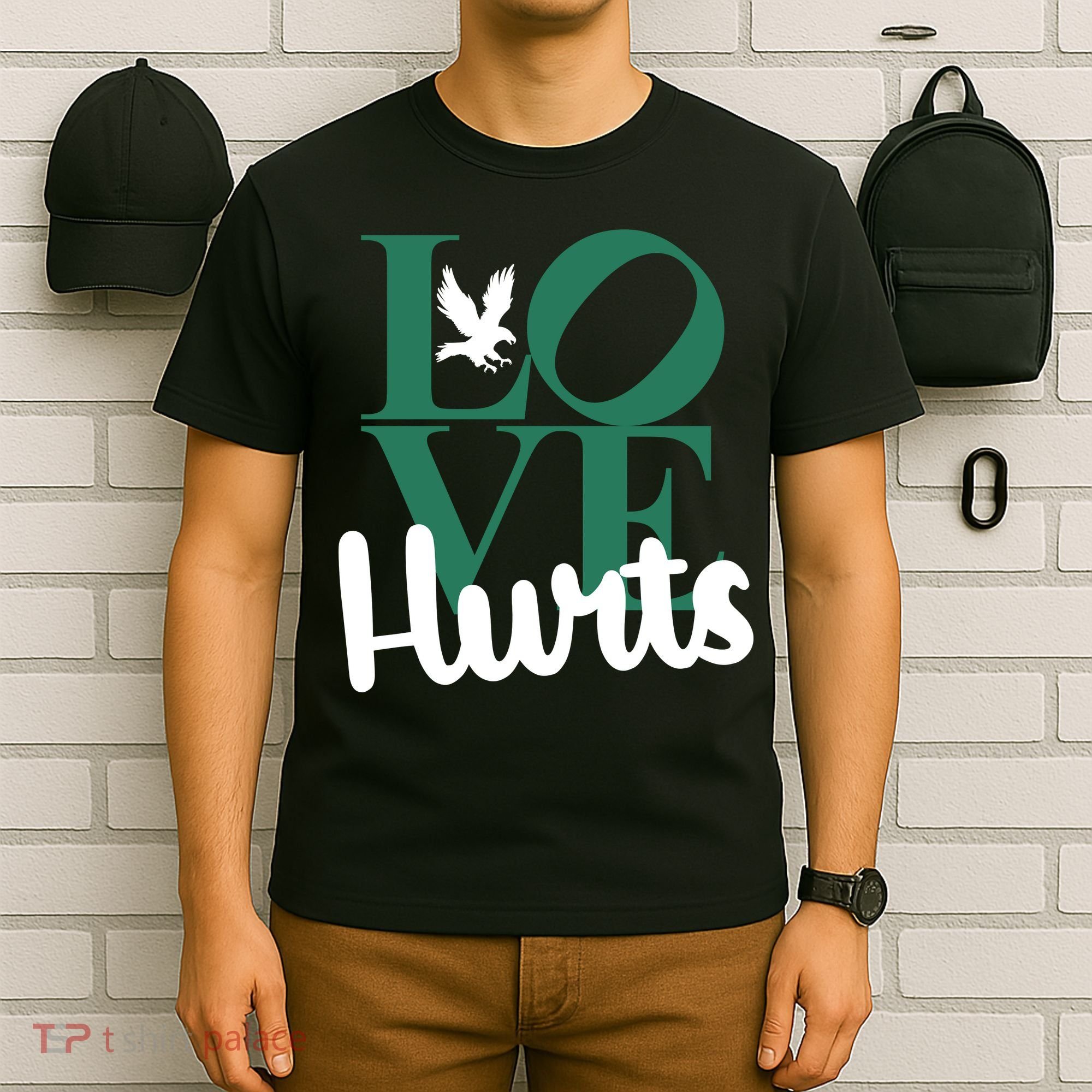 Love Hurts Vintage Philly Hurts So Good Eagles Fan T-Shirt