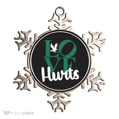 Love Hurts Vintage Philly Hurts So Good Eagles Fan Ornament