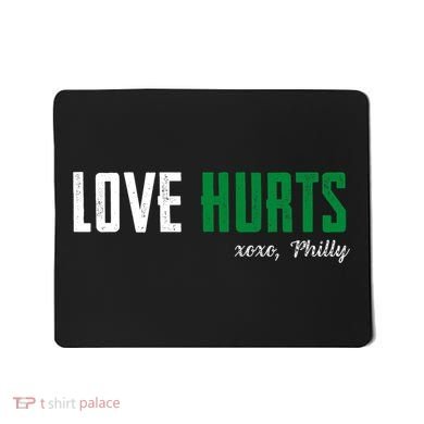 Love Hurts Vintage Philly Hurts So Good Fan Retro Mousepad