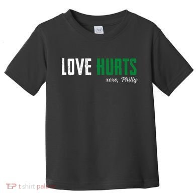 Love Hurts Vintage Philly Hurts So Good Fan Retro Toddler T-Shirt