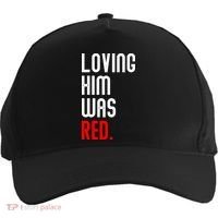 Loving Him Was Red Five-Panel Snapback Cap thumb 0