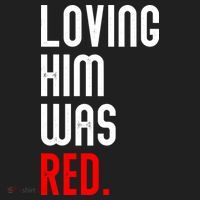 Loving Him Was Red Five-Panel Snapback Cap thumb 2