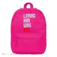 Loving Him Was Red 16 in Basic Backpack thumb 0