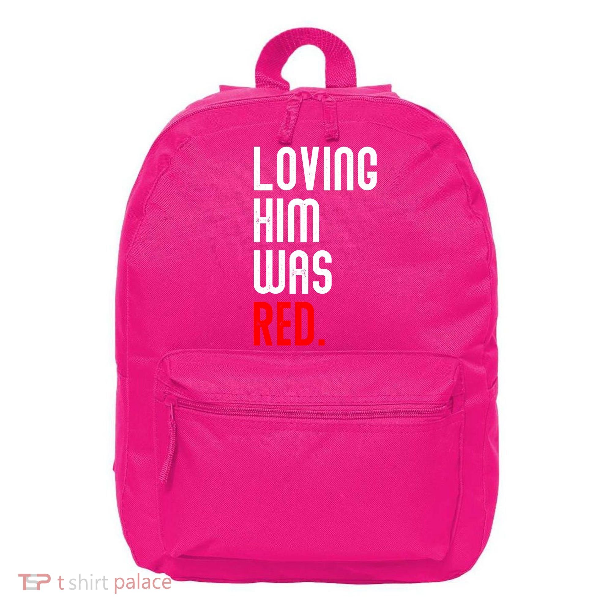Loving Him Was Red 16 in Basic Backpack