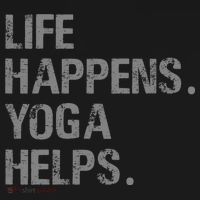 Life Happens Yoga Helps Toddler Hoodie thumb 2