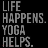 Life Happens Yoga Helps Gift Coffee Mug thumb 5