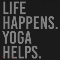 Life Happens Yoga Helps Gift Women's Hoodie thumb 2