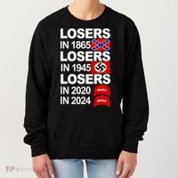 Losers In 1865 Losers In 1945 Women's Sweatshirt thumb 0
