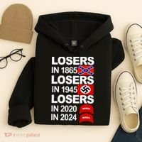 Losers In 1865 Losers In 1945 Hoodie thumb 4