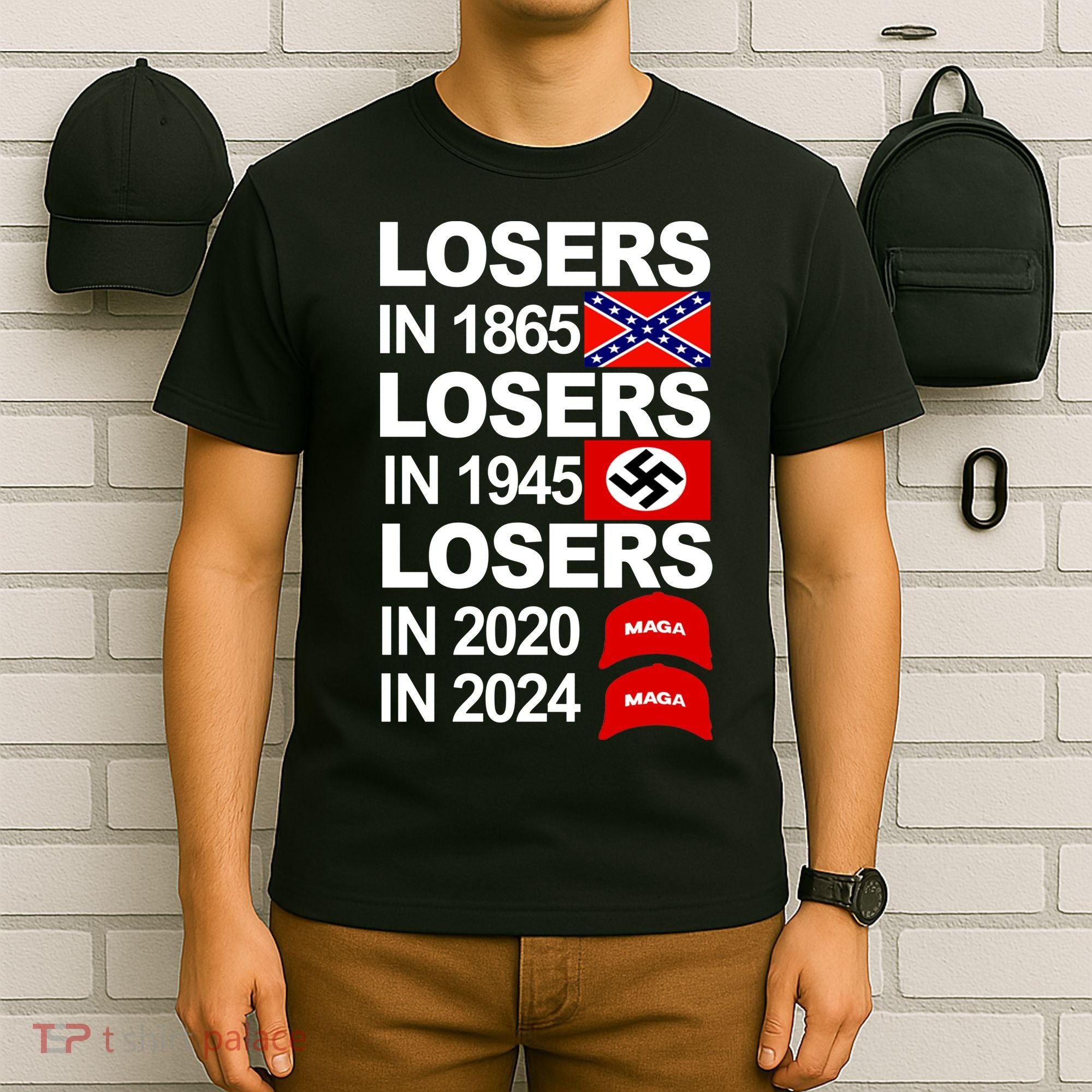Losers In 1865 Losers In 1945 T-Shirt