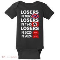 Losers In 1865 Losers In 1945 Baby Bodysuit thumb 0