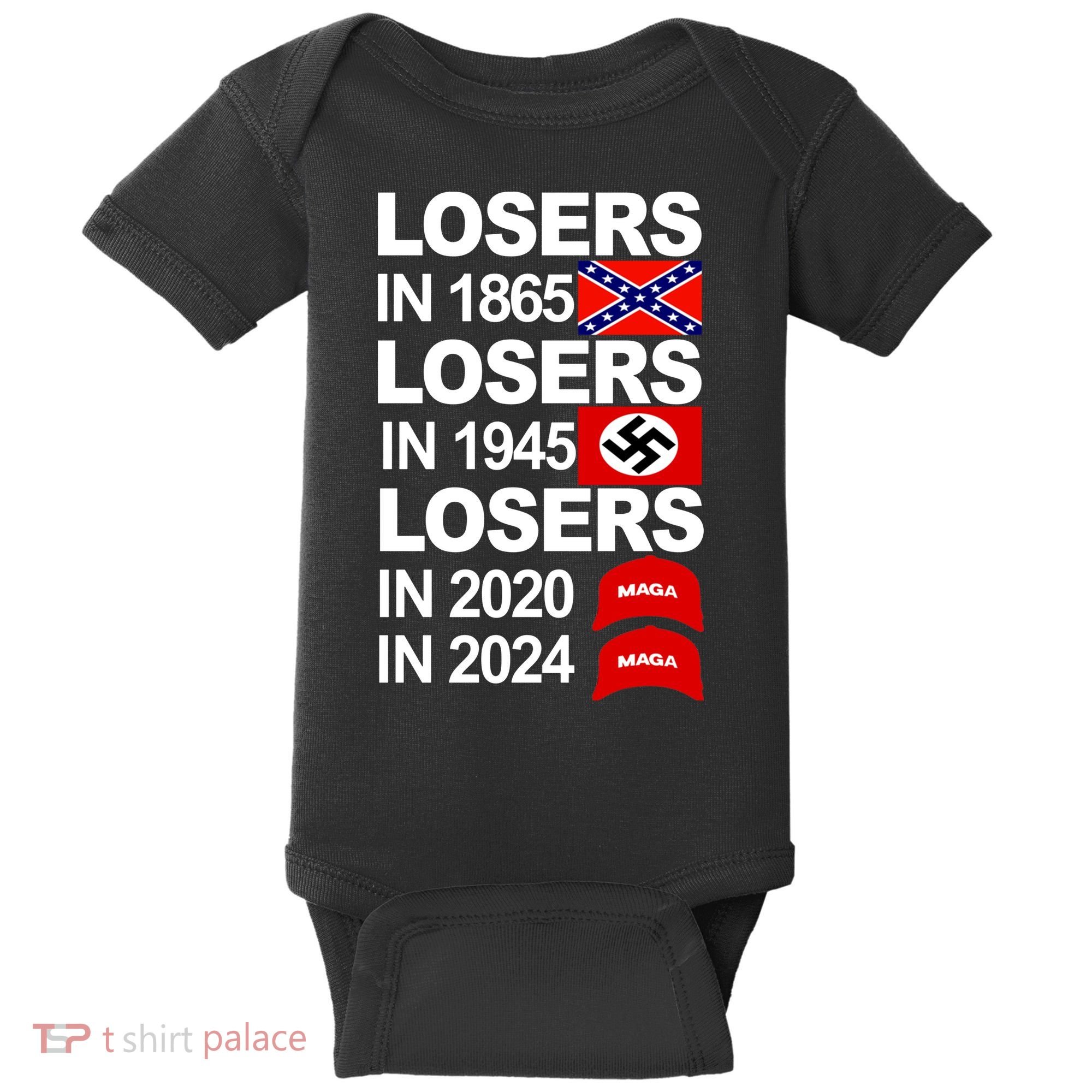 Losers In 1865 Losers In 1945 Baby Bodysuit