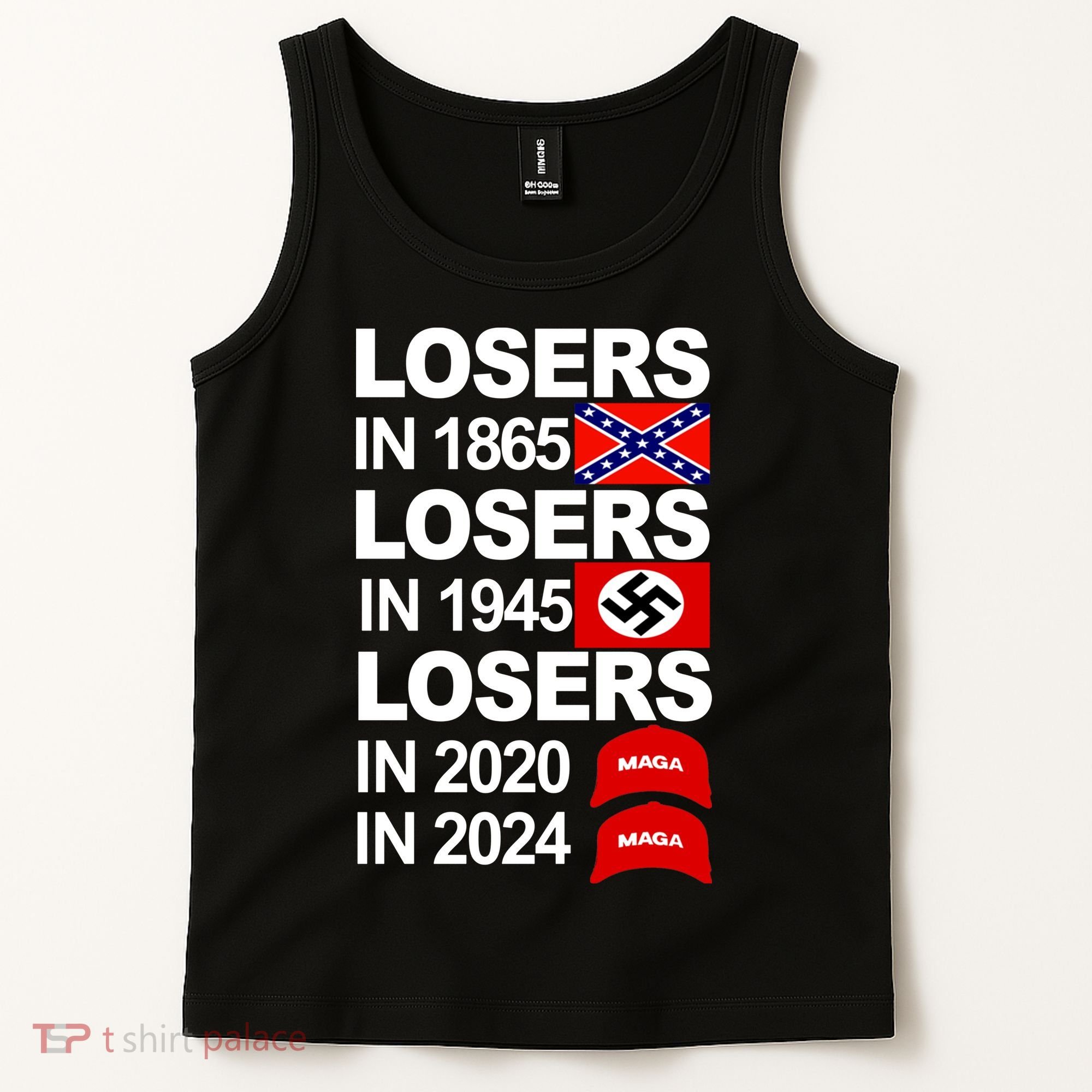 Losers In 1865 Losers In 1945 Tank Top