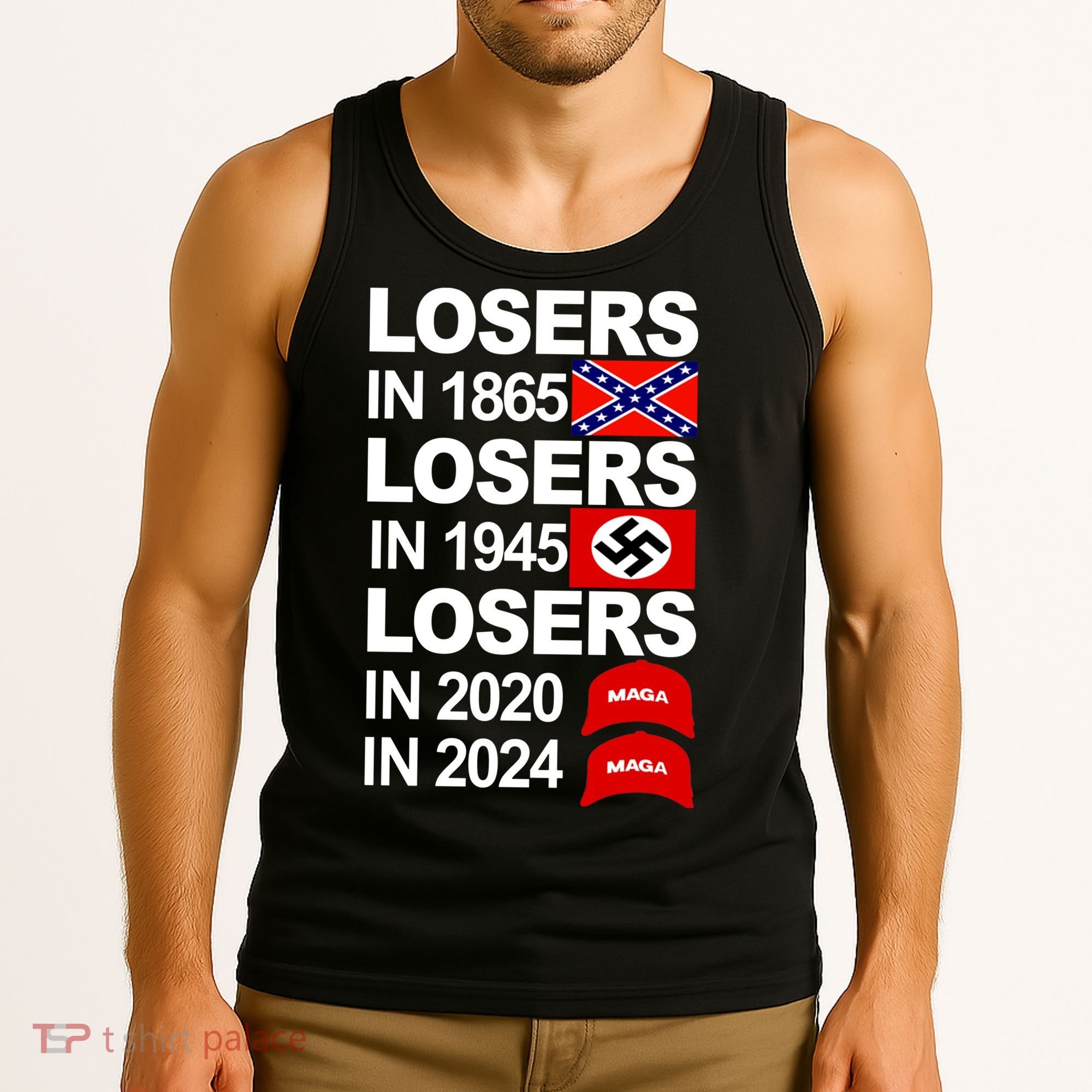 Losers In 1865 Losers In 1945 Tank Top