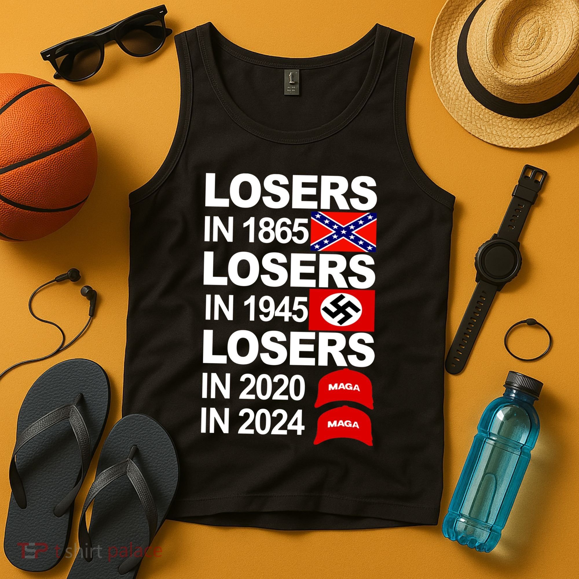Losers In 1865 Losers In 1945 Tank Top