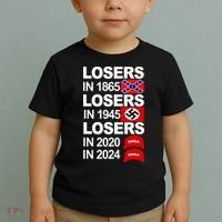 Losers In 1865 Losers In 1945 Toddler T-Shirt thumb 2
