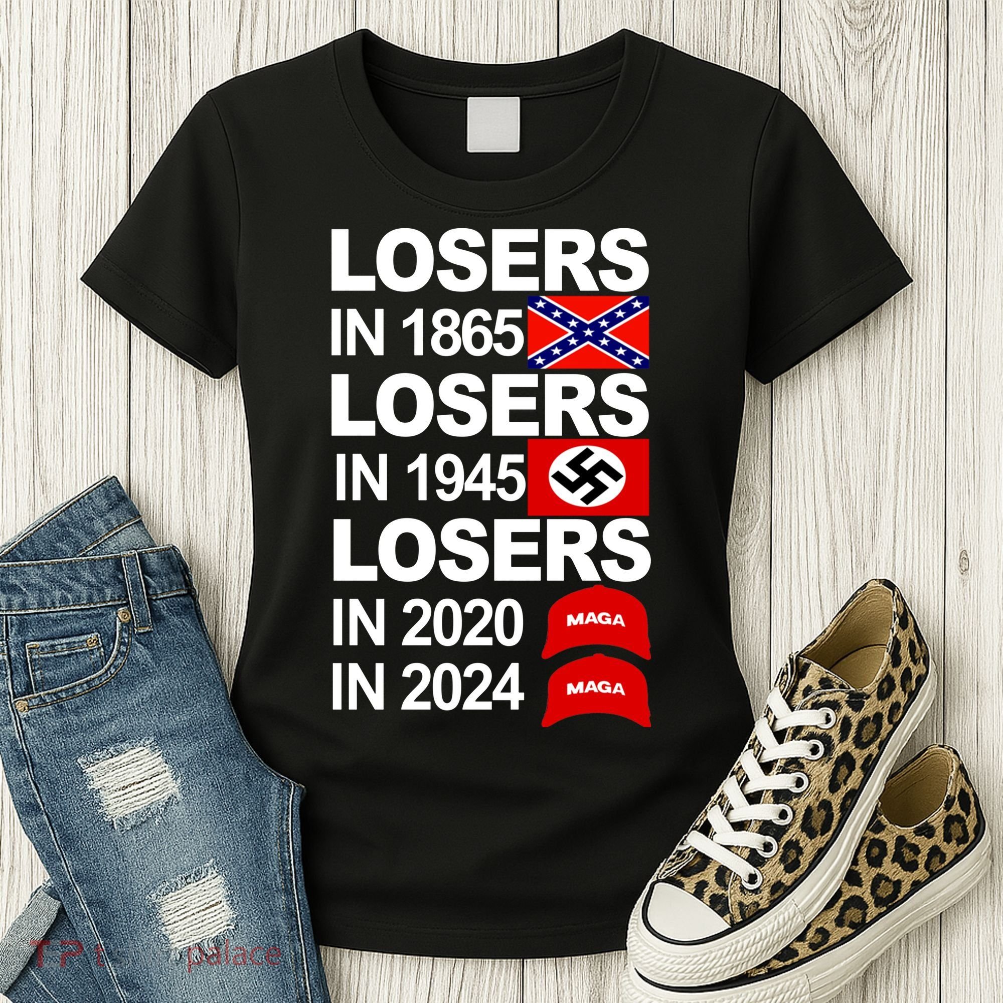 Losers In 1865 Losers In 1945 Women's T-Shirt