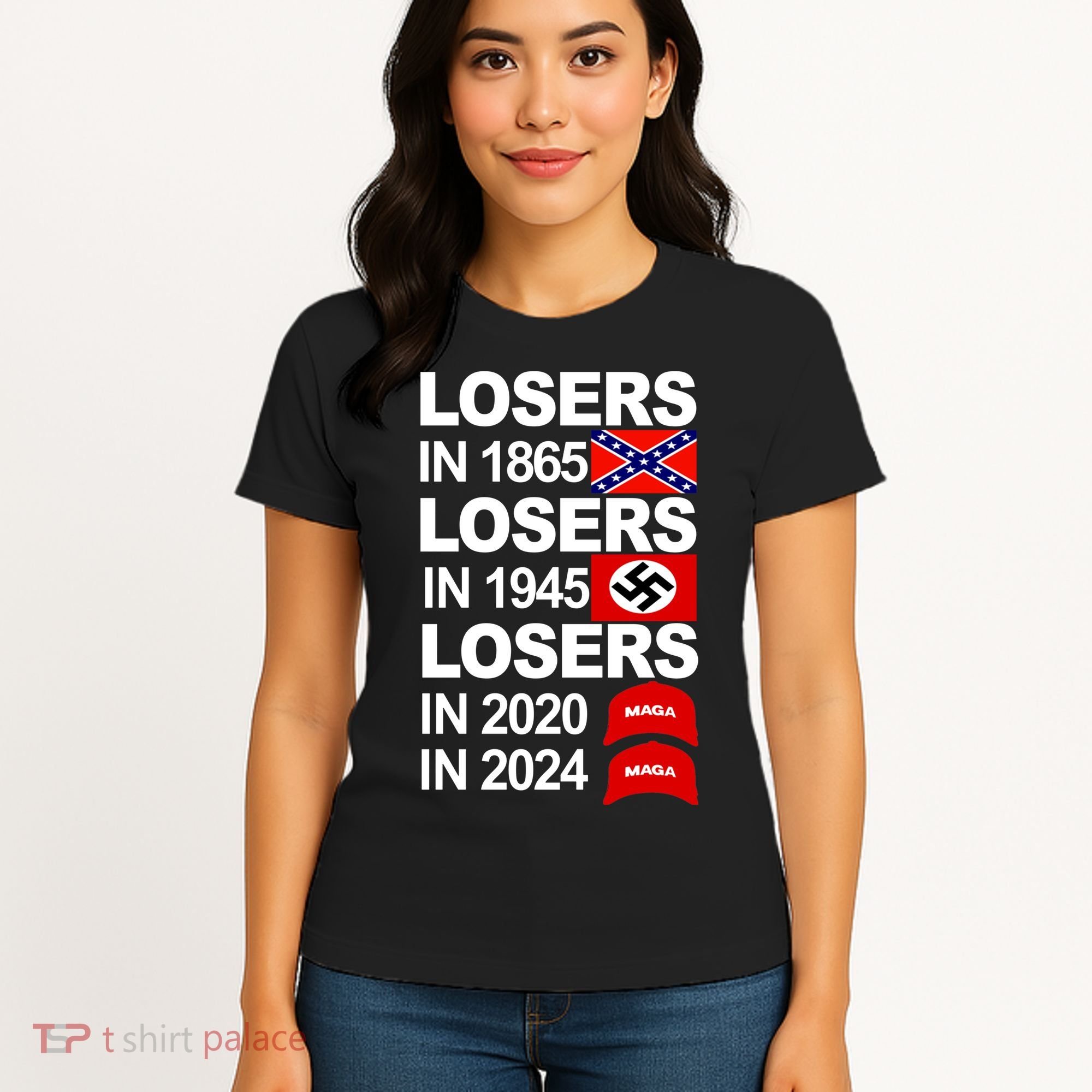 Losers In 1865 Losers In 1945 Women's T-Shirt