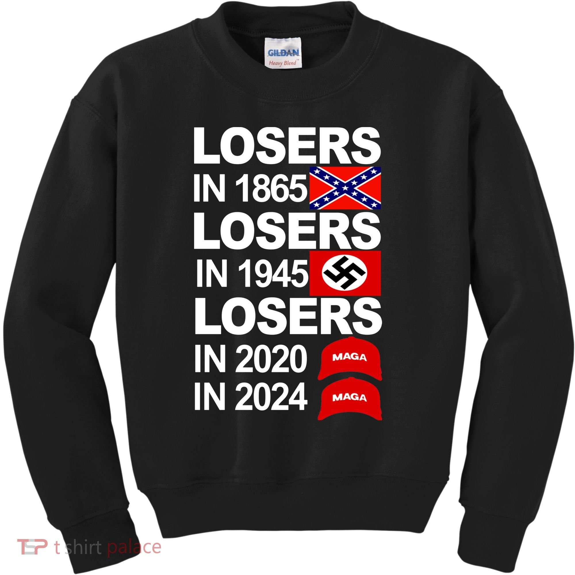 Losers In 1865 Losers In 1945 Kids Sweatshirt
