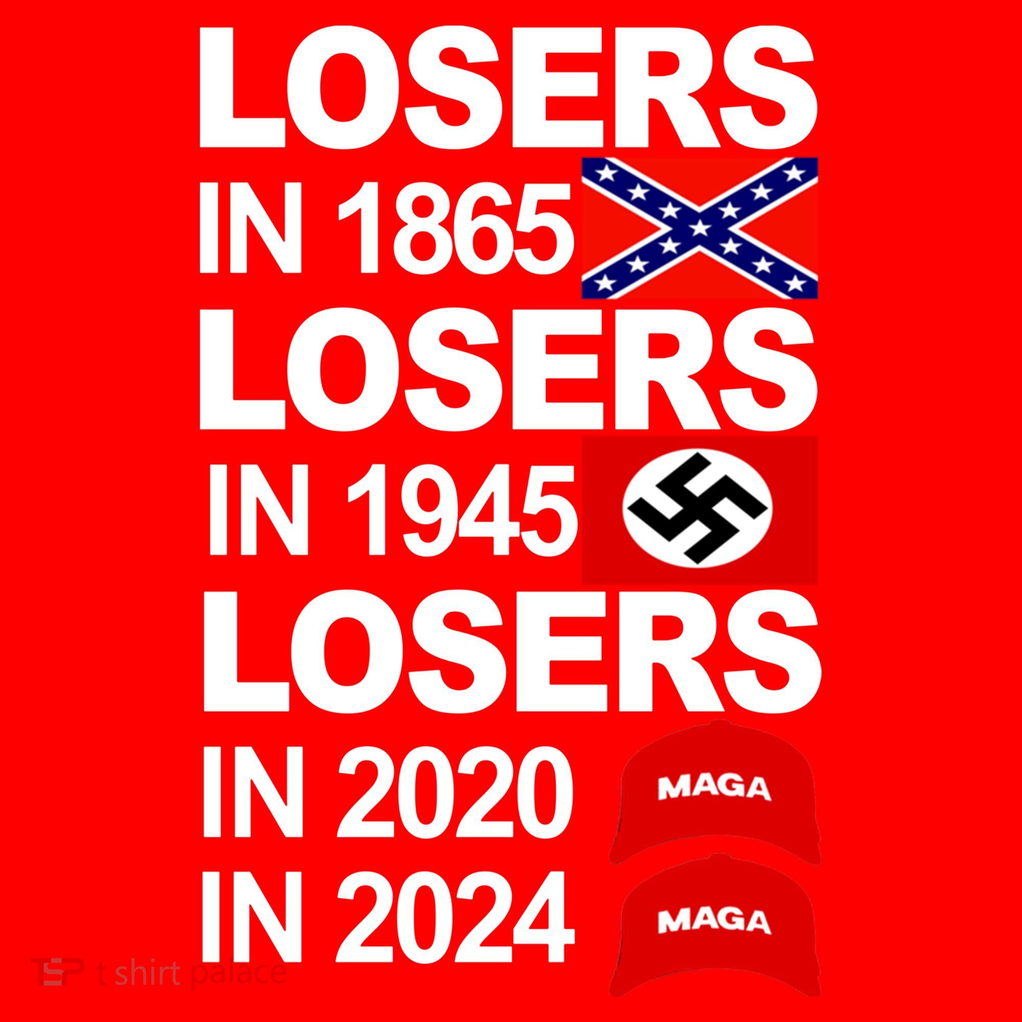 Losers In 1865 Losers In 1945 Santa Hat
