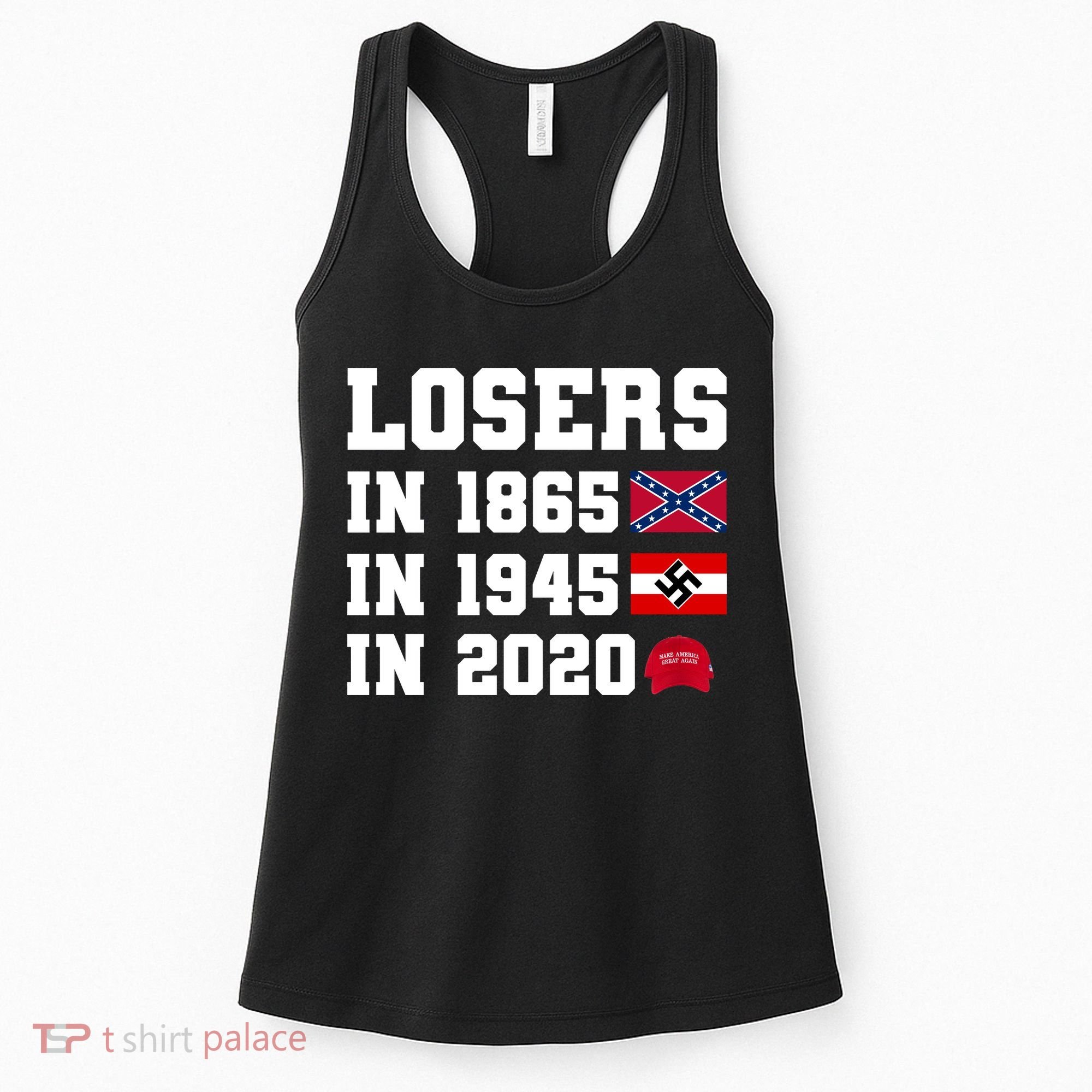 Losers In 1865 In 1945 In 2020 Women's Tank Top