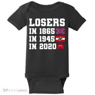 Losers In 1865 In 1945 In 2020 Baby Bodysuit