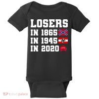 Losers In 1865 In 1945 In 2020 Baby Bodysuit thumb 0