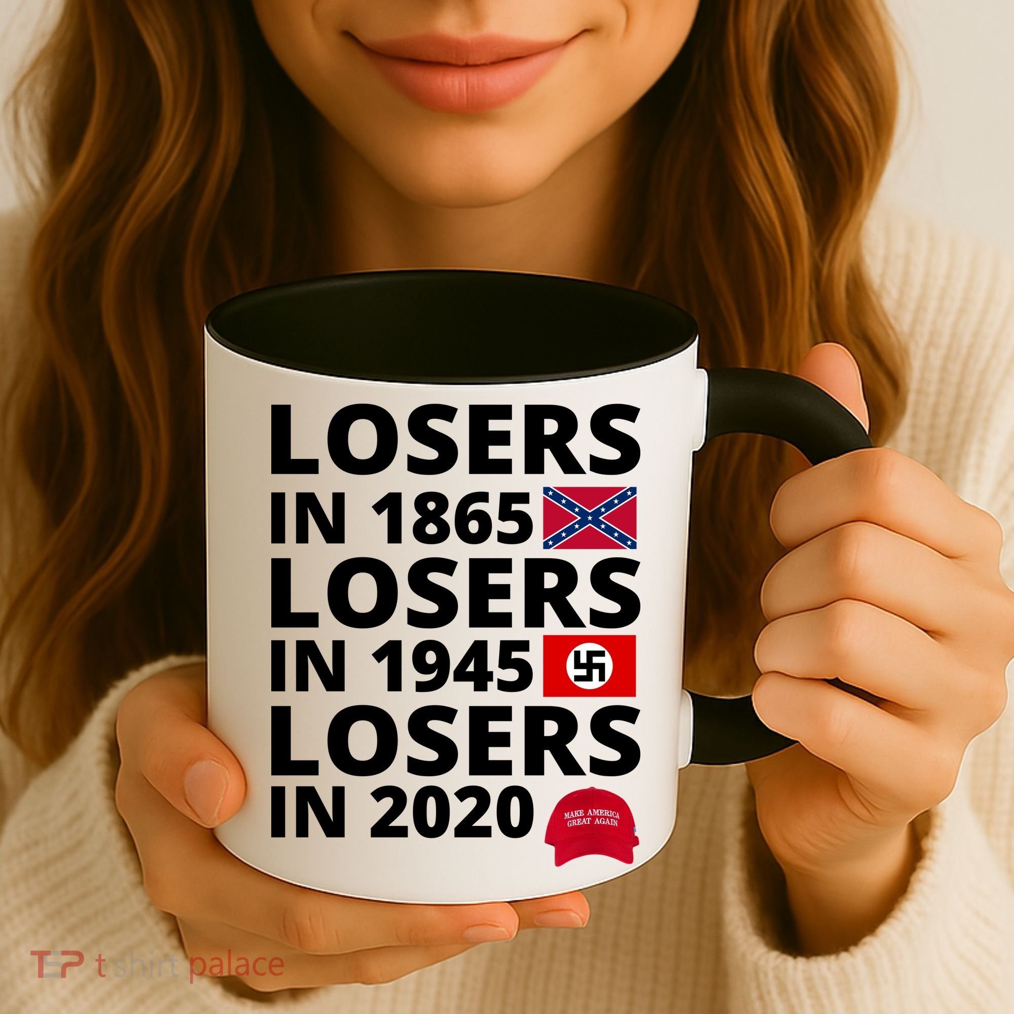 Losers In 1865 Losers In 1945 Losers In 2020 Coffee Mug