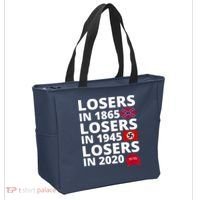 Losers In 1865 Losers In 1945 Losers In 2020 Tote Bag thumb 2