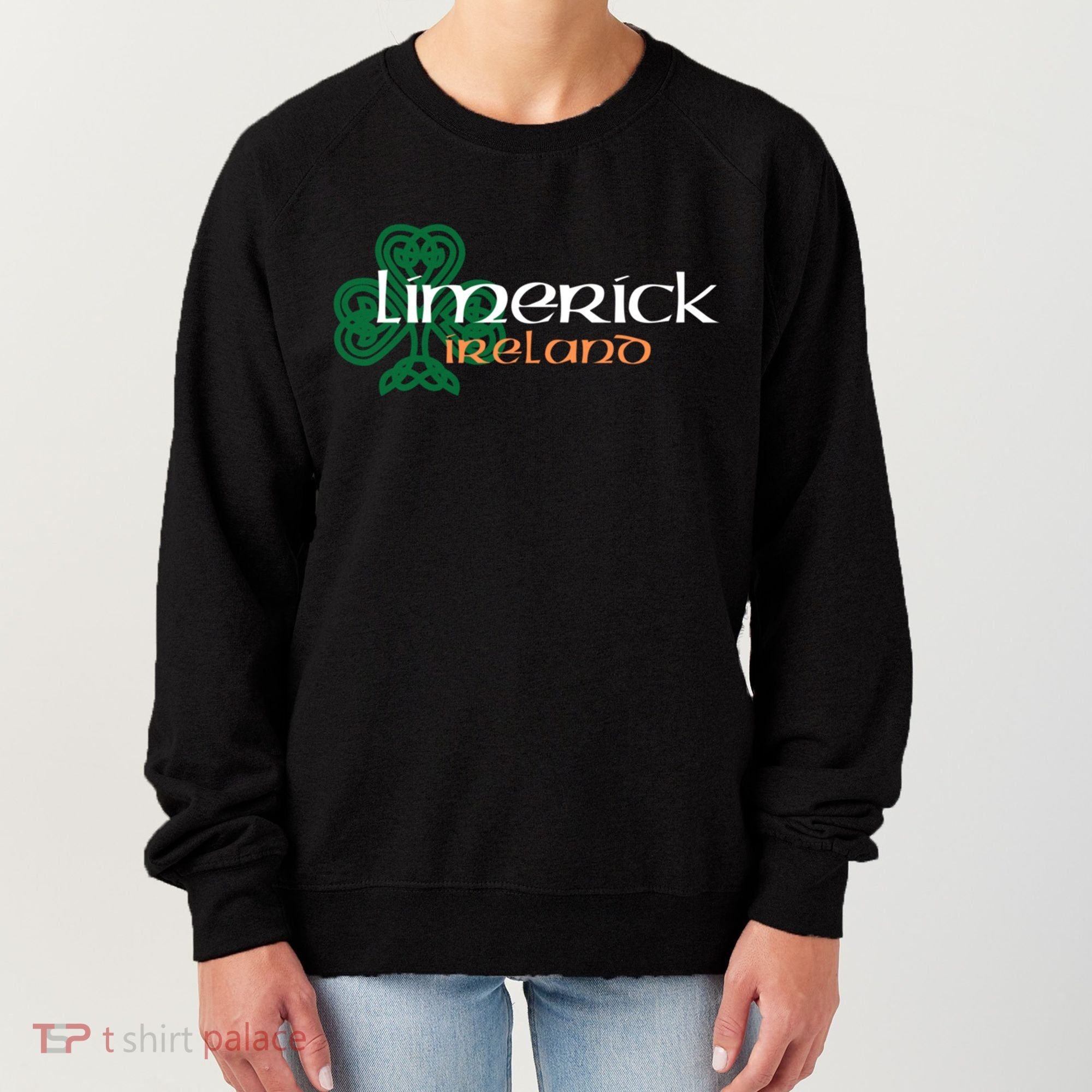 Limerick Irish American Celtic Shamrock Cool Gift Women's Sweatshirt