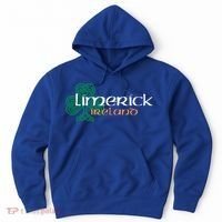 Limerick Irish American Celtic Shamrock Cool Gift Hoodie thumb 0