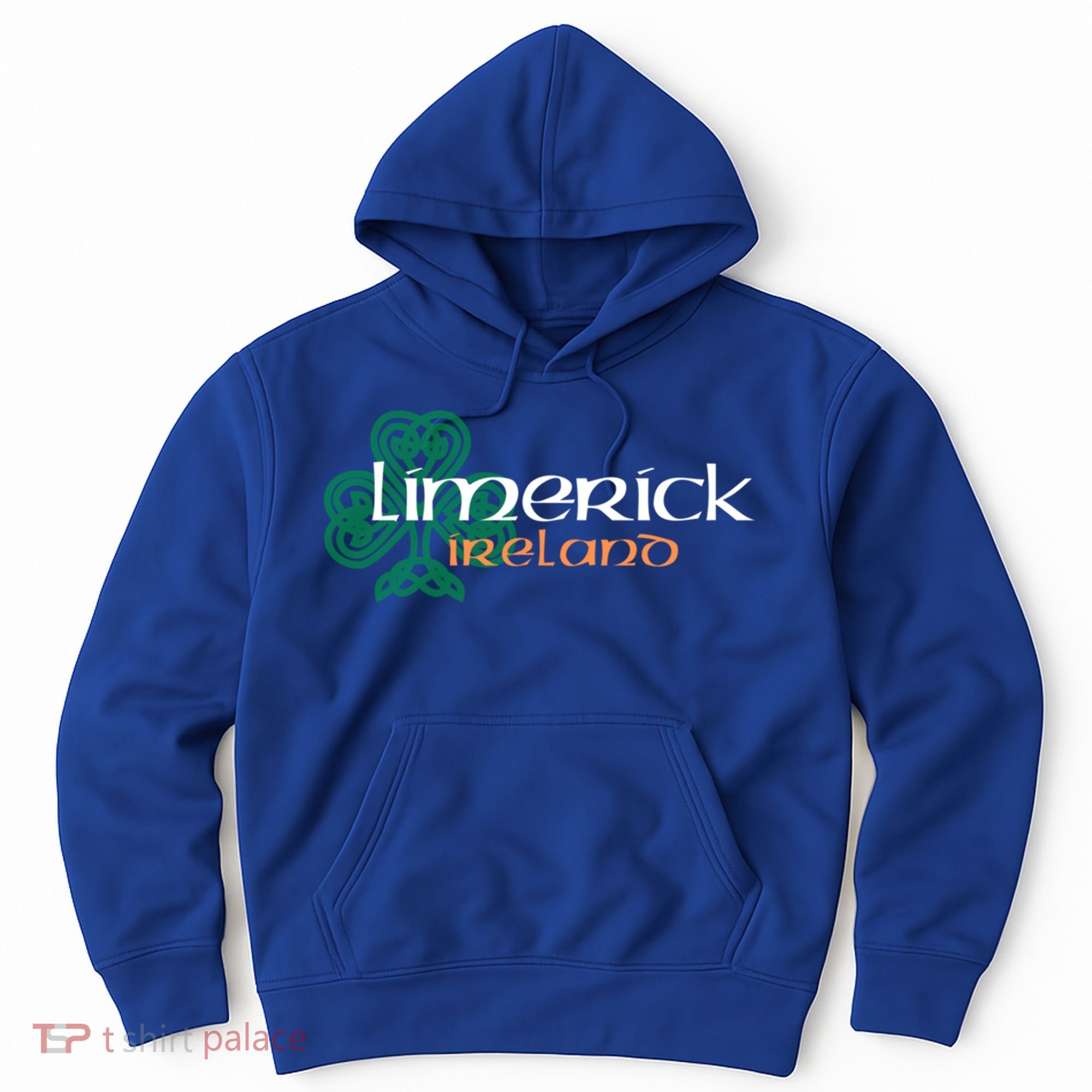 Limerick Irish American Celtic Shamrock Cool Gift Hoodie