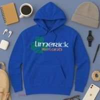 Limerick Irish American Celtic Shamrock Cool Gift Hoodie thumb 3