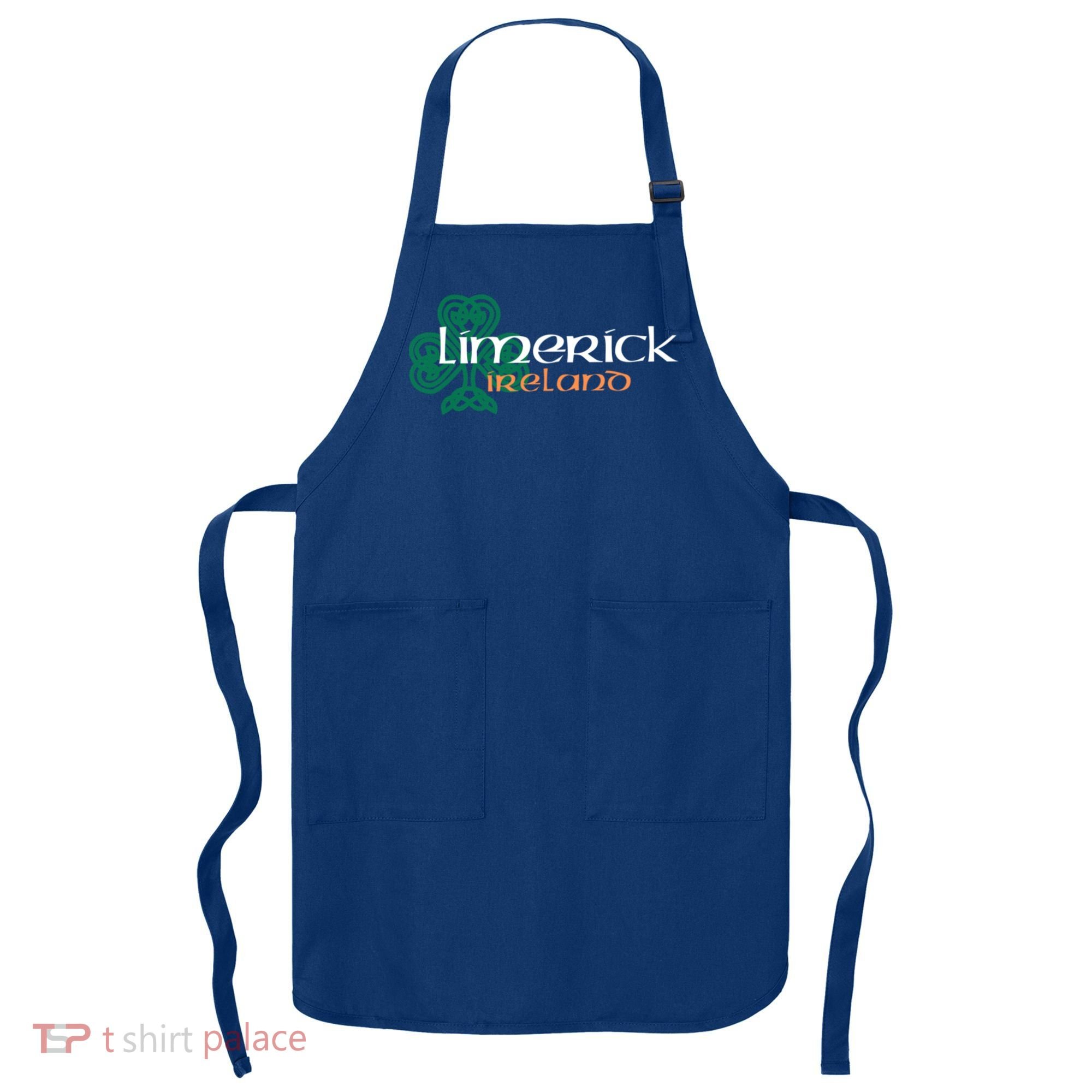 Limerick Irish American Celtic Shamrock Cool Gift Apron