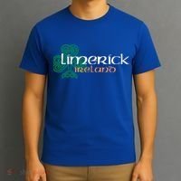 Limerick Irish American Celtic Shamrock Cool Gift T-Shirt thumb 3