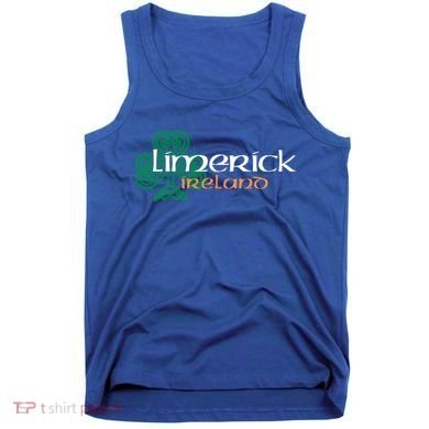Limerick Irish American Celtic Shamrock Cool Gift Tank Top