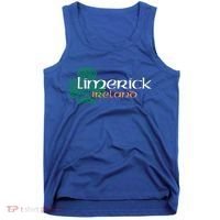 Limerick Irish American Celtic Shamrock Cool Gift Tank Top thumb 0