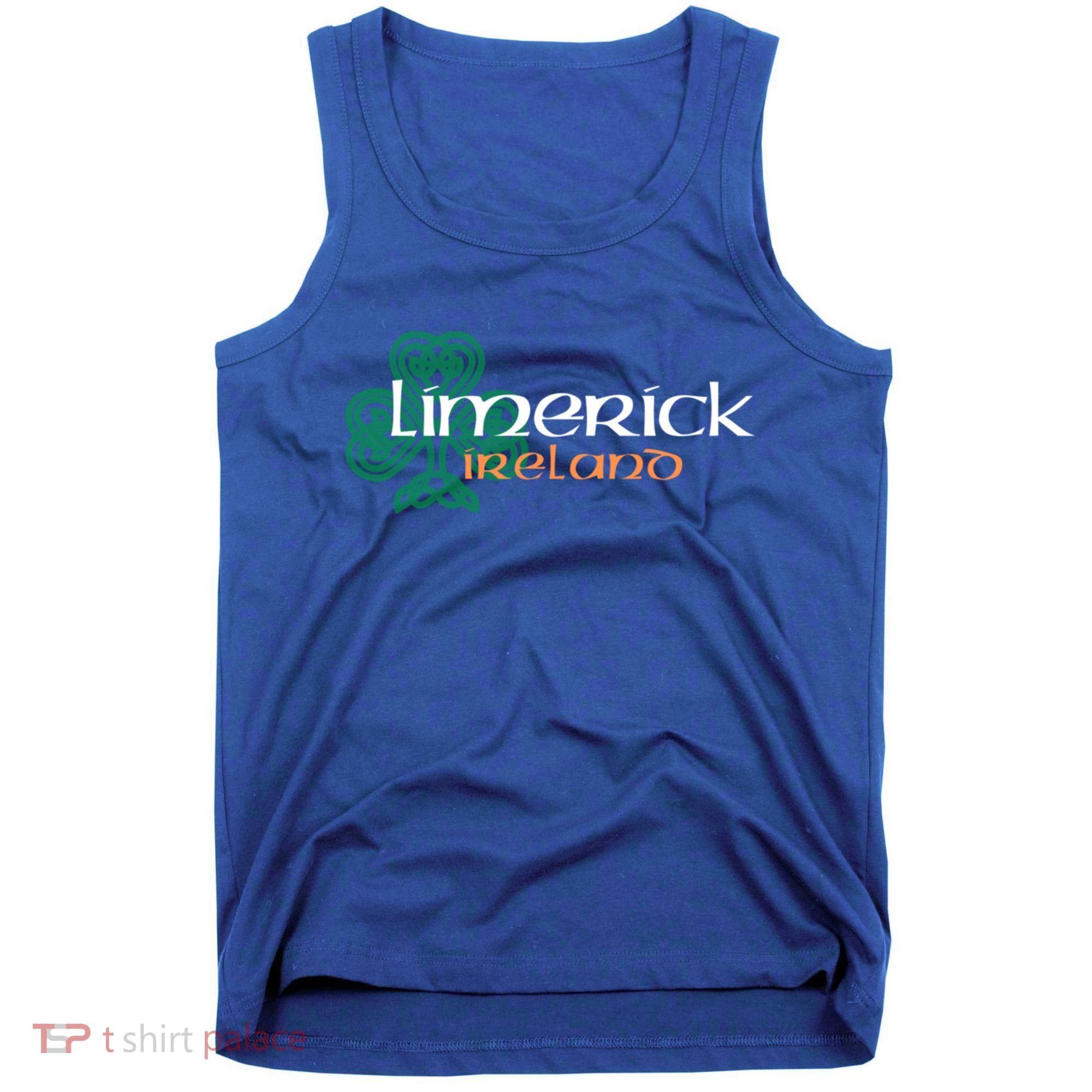 Limerick Irish American Celtic Shamrock Cool Gift Tank Top