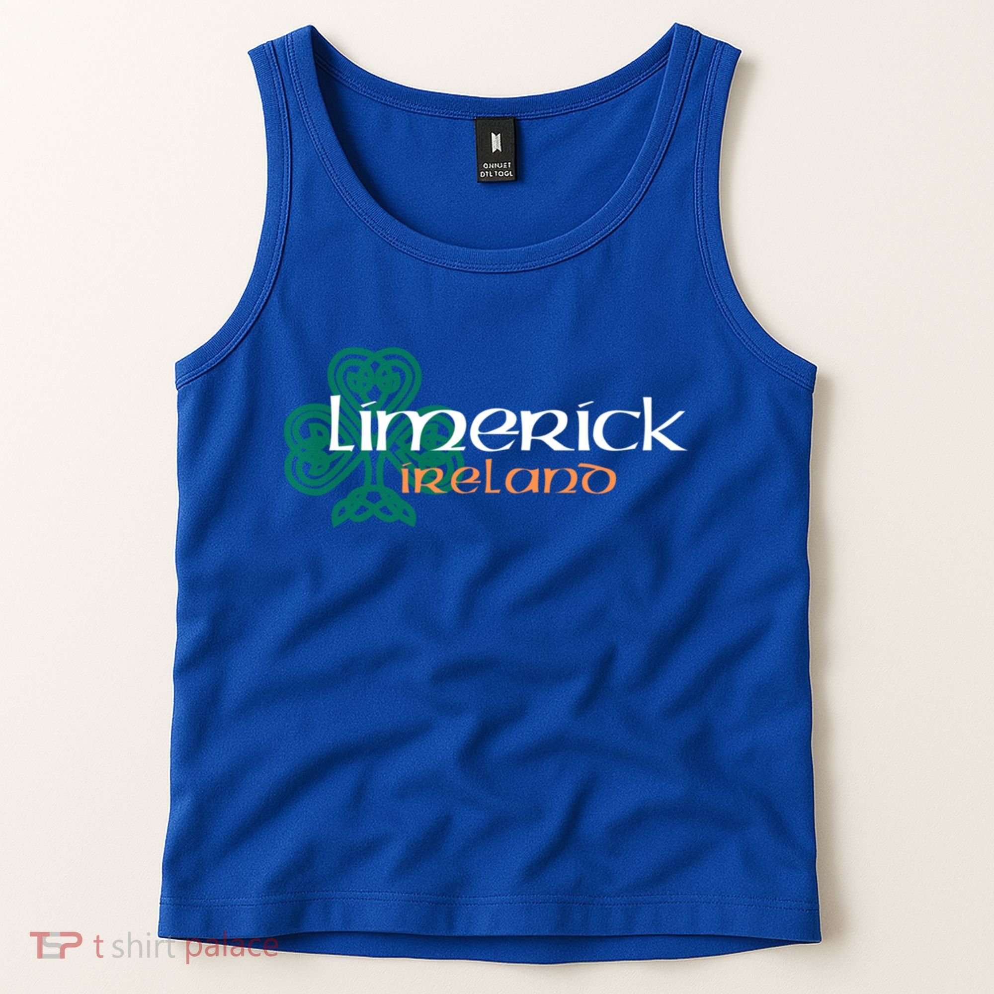 Limerick Irish American Celtic Shamrock Cool Gift Tank Top