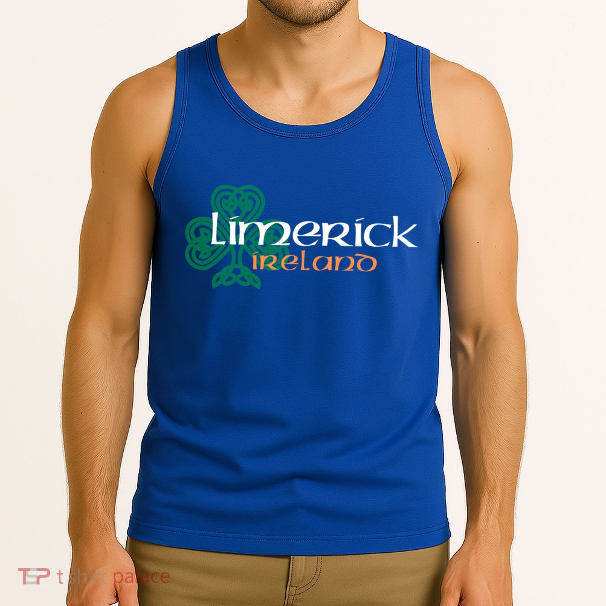 Limerick Irish American Celtic Shamrock Cool Gift Tank Top