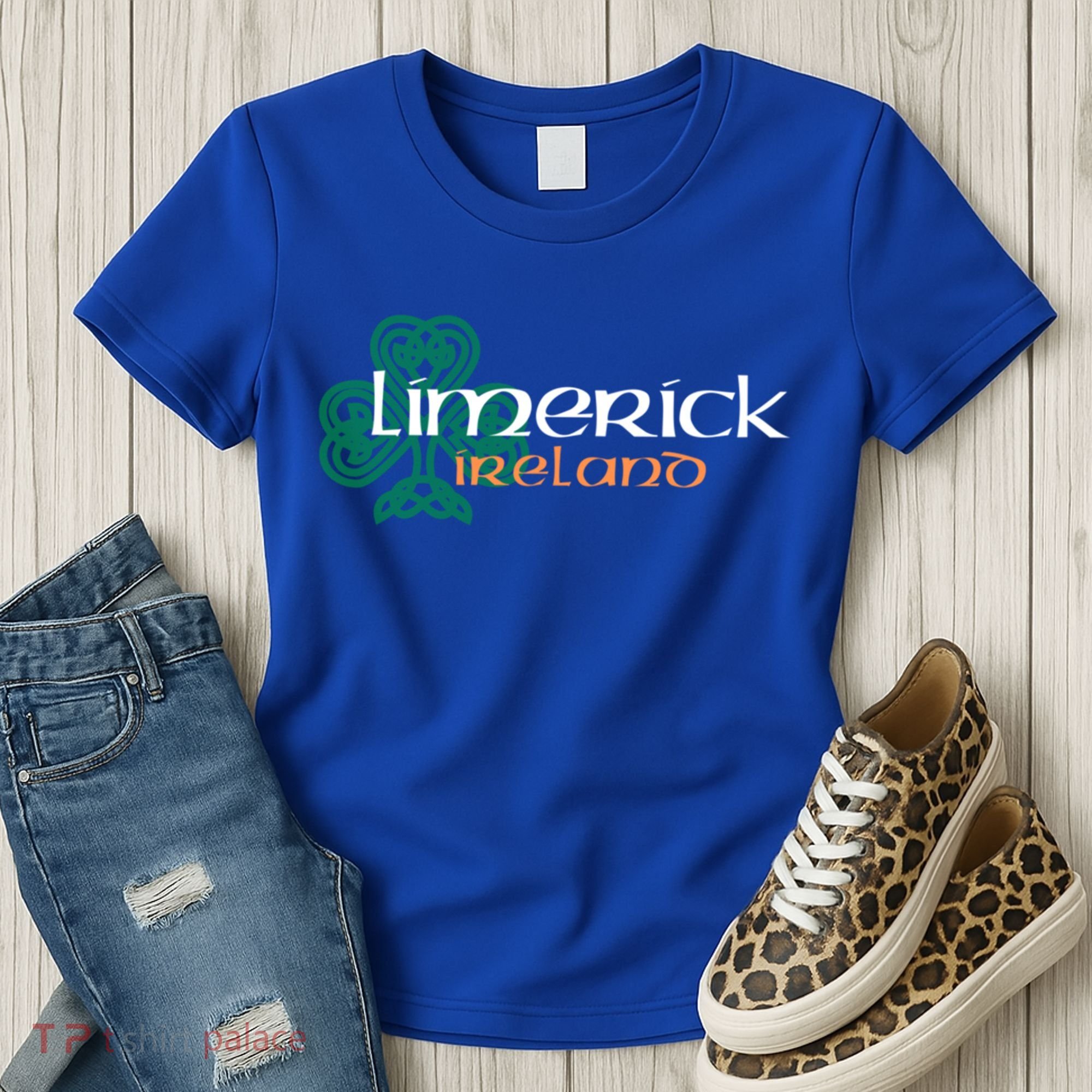Limerick Irish American Celtic Shamrock Cool Gift Women's T-Shirt