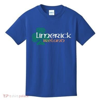 Limerick Irish American Celtic Shamrock Cool Gift Kids T-Shirt