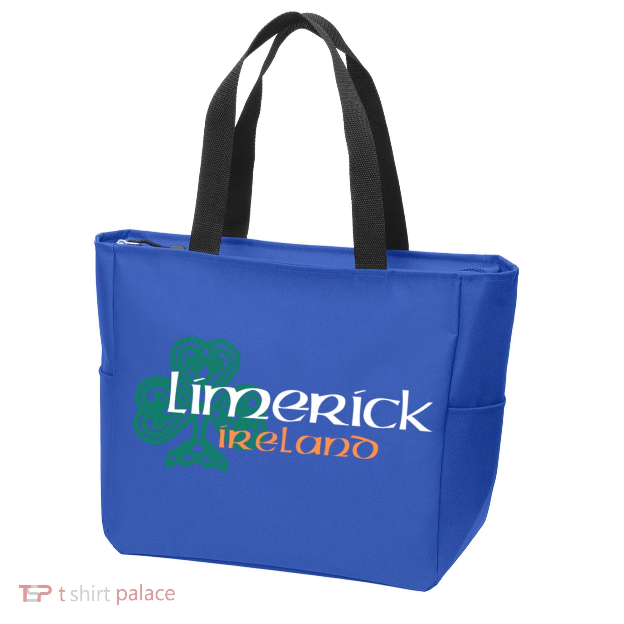 Limerick Irish American Celtic Shamrock Cool Gift Tote Bag