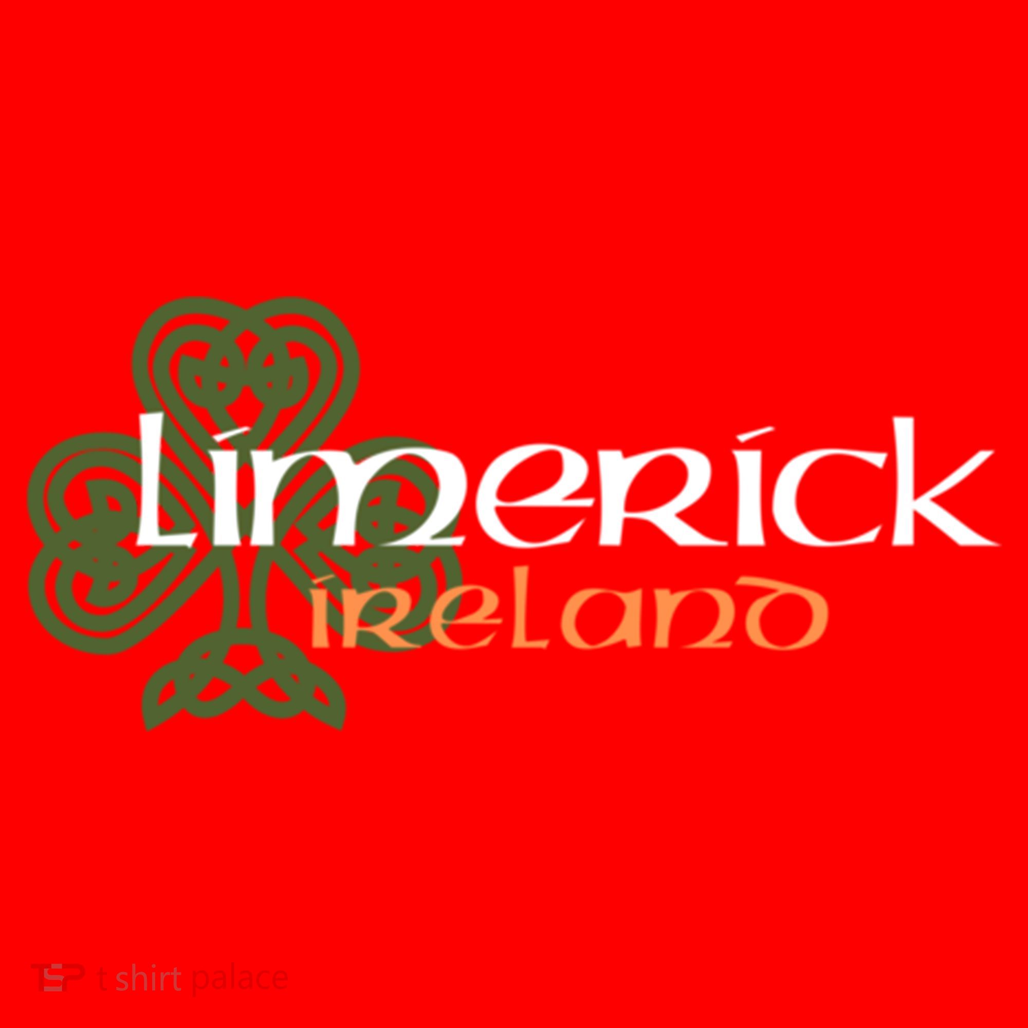 Limerick Irish American Celtic Shamrock Cool Gift Santa Hat