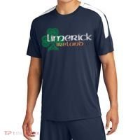 Limerick Irish American Celtic Shamrock Cool Gift Sport-Tek Competitor United Soccer Jersey thumb 0