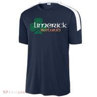 Limerick Irish American Celtic Shamrock Cool Gift Sport-Tek Competitor United Soccer Jersey thumb 2