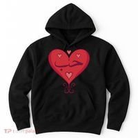 Love In Arabic Heart Gift Hoodie thumb 0